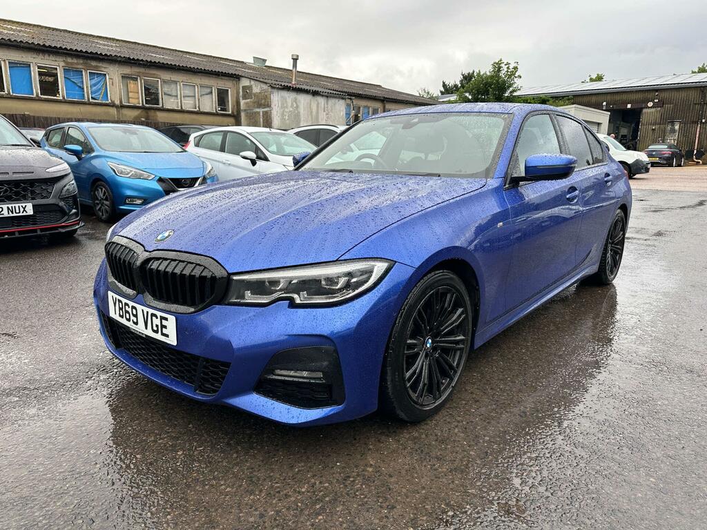 BMW 3 Series 2.0 320I M Sport Euro 6 Ss YB69VGE Blue #2
