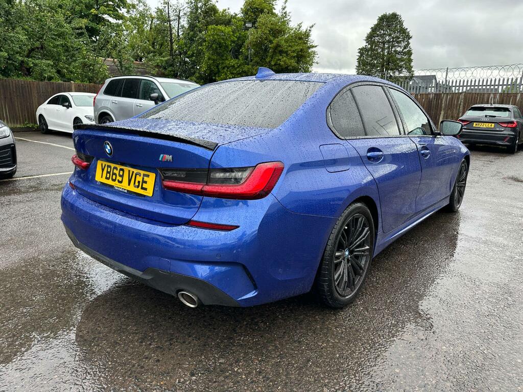 BMW 3 Series 2.0 320I M Sport Euro 6 Ss YB69VGE Blue #4
