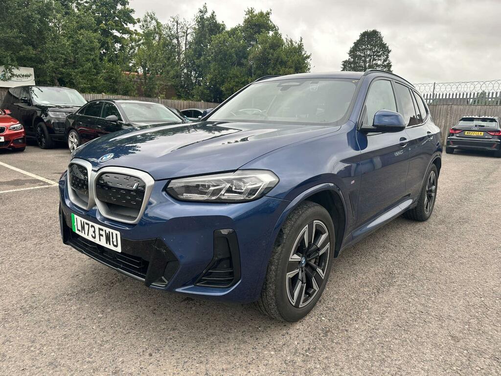 BMW iX3 80Kwh M Sport Blue #2