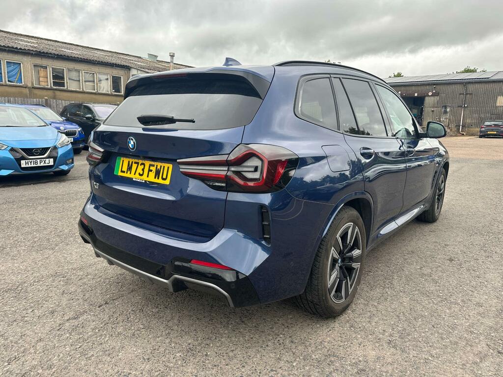 BMW iX3 80Kwh M Sport Blue #3