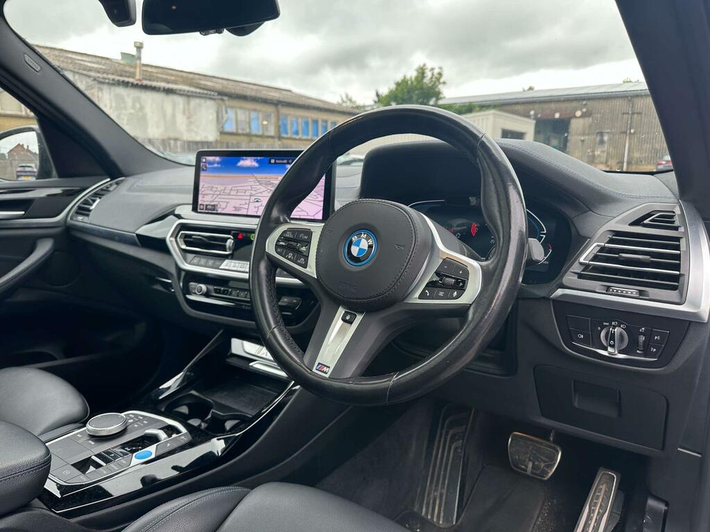 BMW iX3 80Kwh M Sport Blue #4