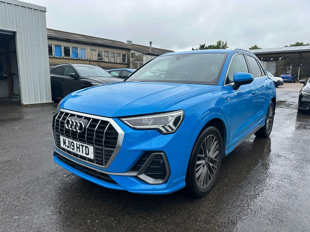 Audi Q3 1.5 Tfsi Cod 35 S Line Euro 6 Ss MJ19HTD Blue #2