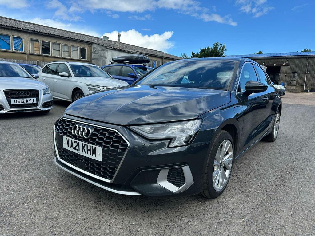 Audi A3 1.4 Tfsie 40 Sport Sportback S Tronic Euro 6 Ss VA21KHM Grey