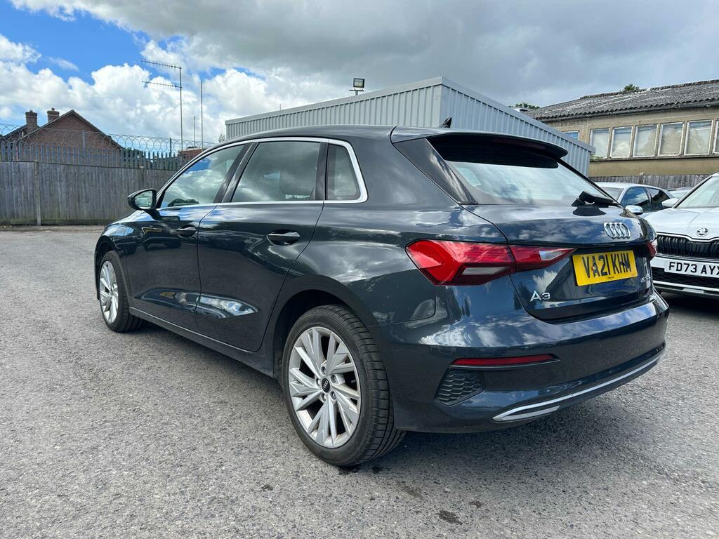 Audi A3 1.4 Tfsie 40 Sport Sportback S Tronic Euro 6 Ss VA21KHM Grey #2