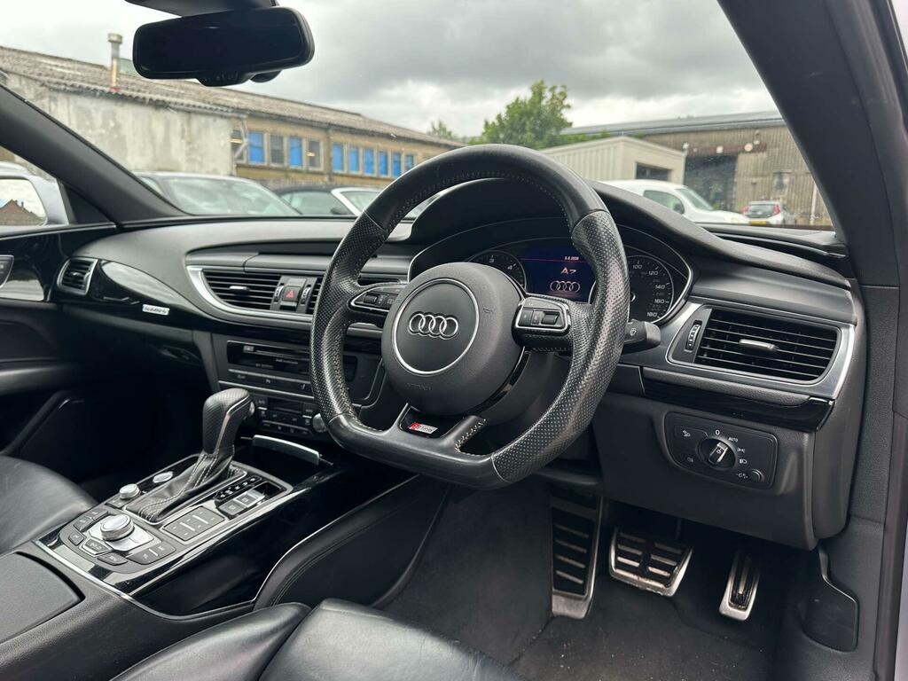 Audi A7 3.0 Tdi V6 Black Edition Sportback S Tronic Quattr Grey #5