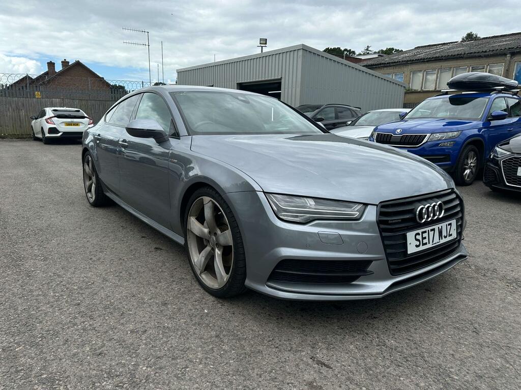 Audi A7 3.0 Tdi V6 Black Edition Sportback S Tronic Quattr Grey