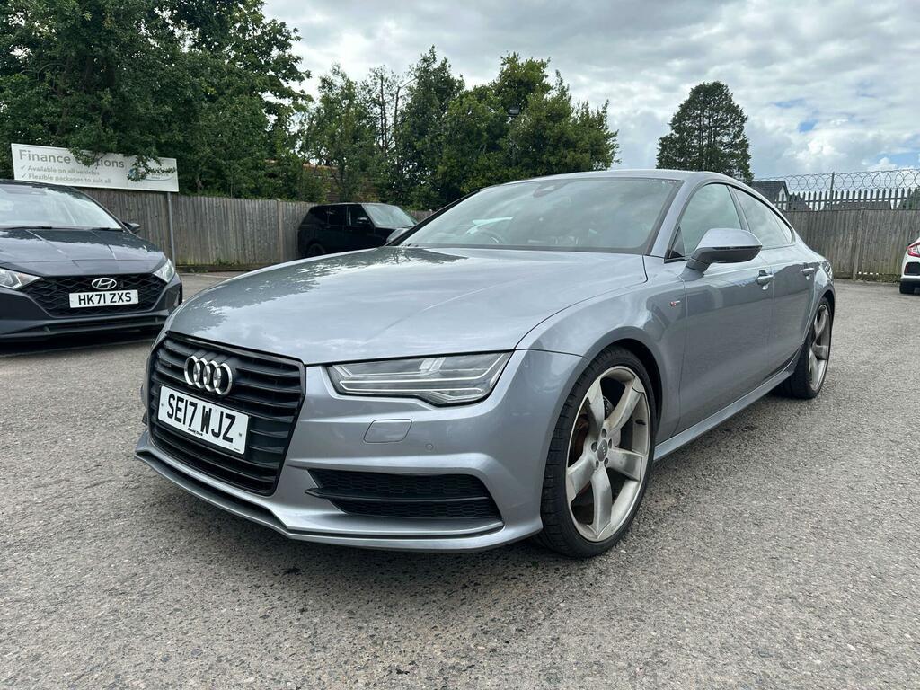 Audi A7 3.0 Tdi V6 Black Edition Sportback S Tronic Quattr Grey #2