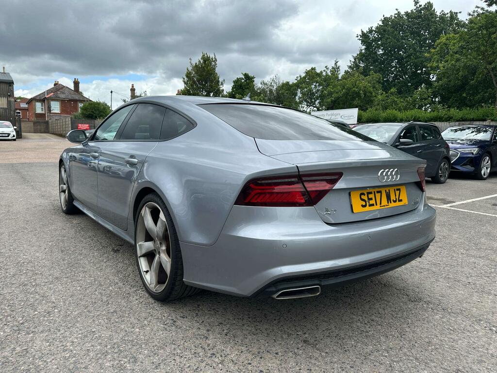Audi A7 3.0 Tdi V6 Black Edition Sportback S Tronic Quattr Grey #3