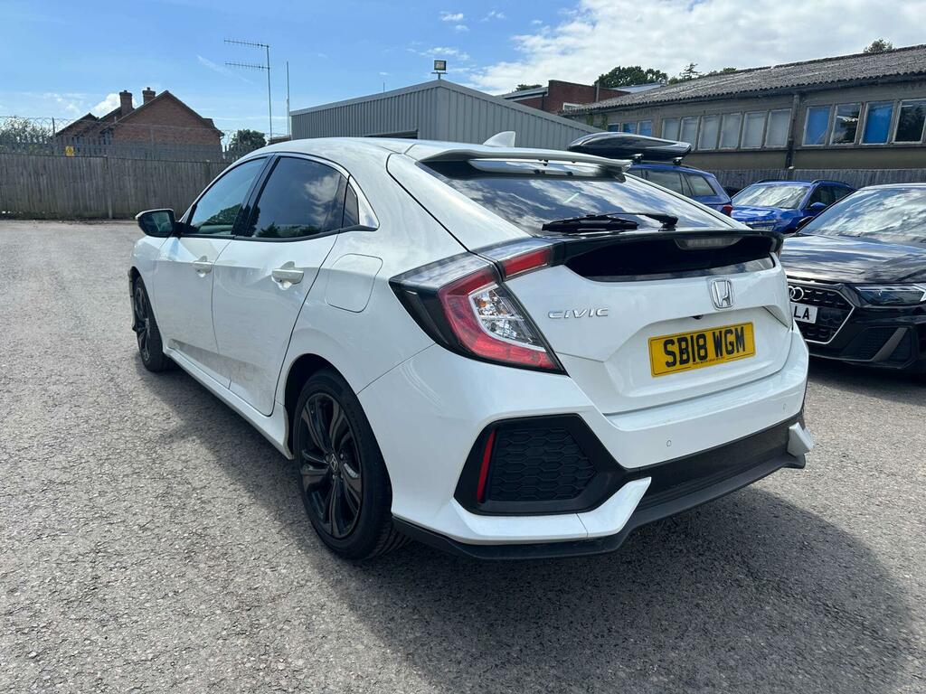 Honda Civic Sr White #2