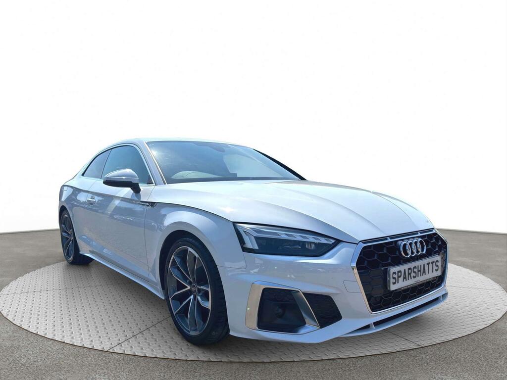 Audi A5 2.0 Tfsi 35 S Line S Tronic Euro 6 Ss White