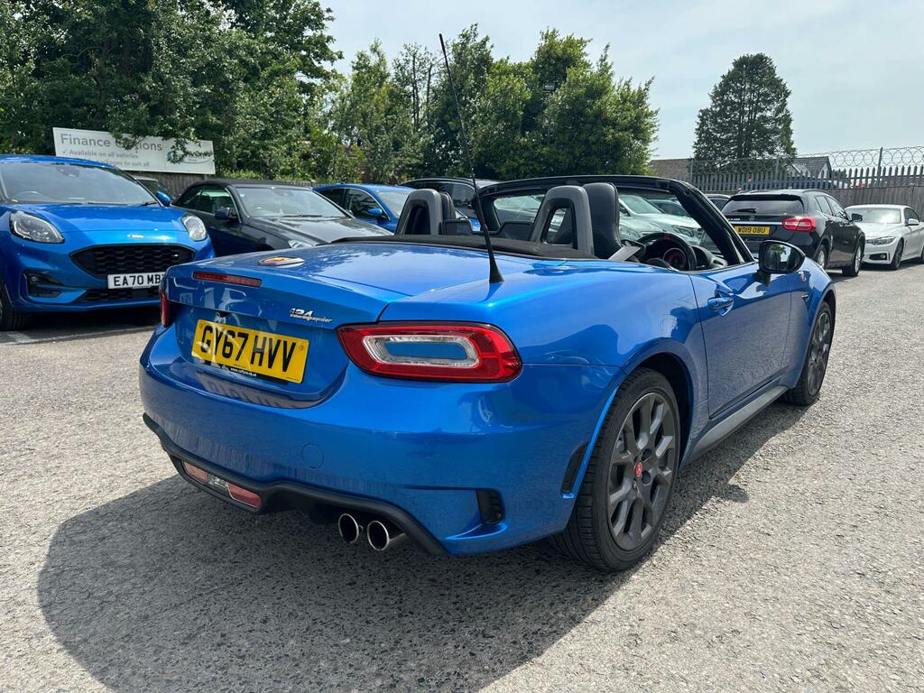 Abarth 124 Spider 1.4 Multiair Euro 6 Blue #4