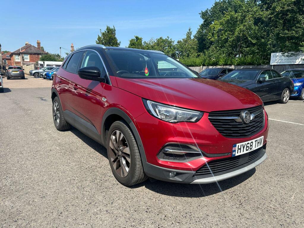 Vauxhall Grandland X Sport Nav Red