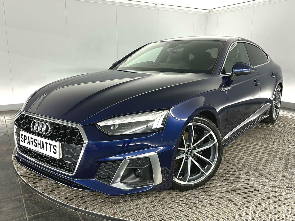 Audi A5 S Line Blue #3