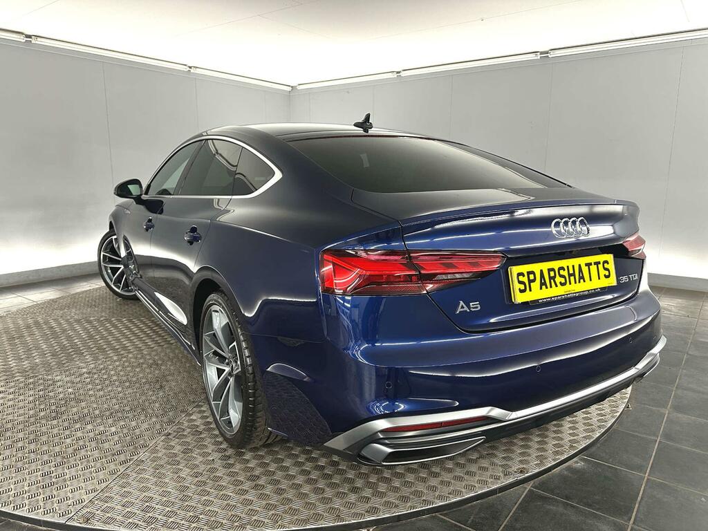 Audi A5 S Line Blue #5