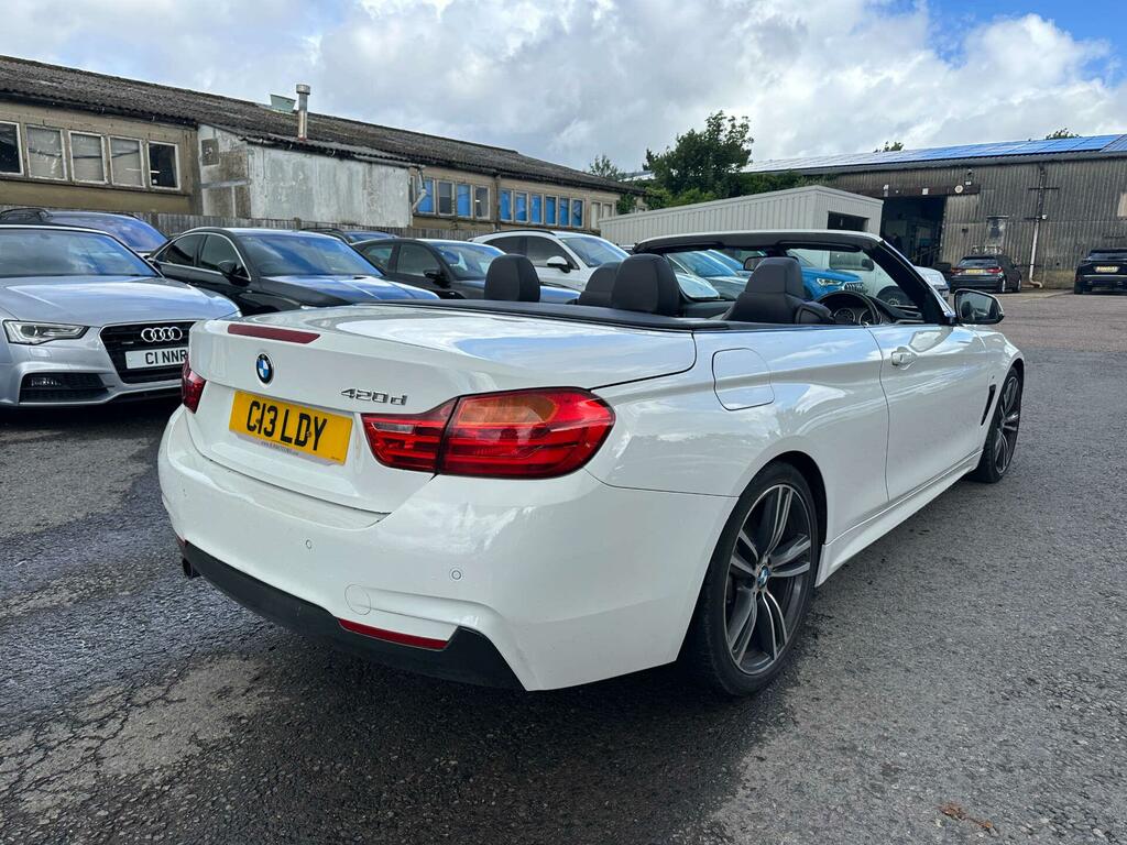 BMW 4 Series 2.0 420D M Sport Euro 6 Ss White #3