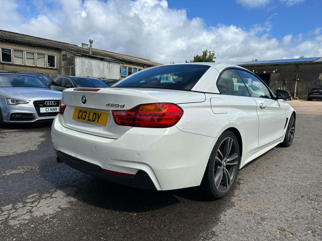 BMW 4 Series 2.0 420D M Sport Euro 6 Ss White #2