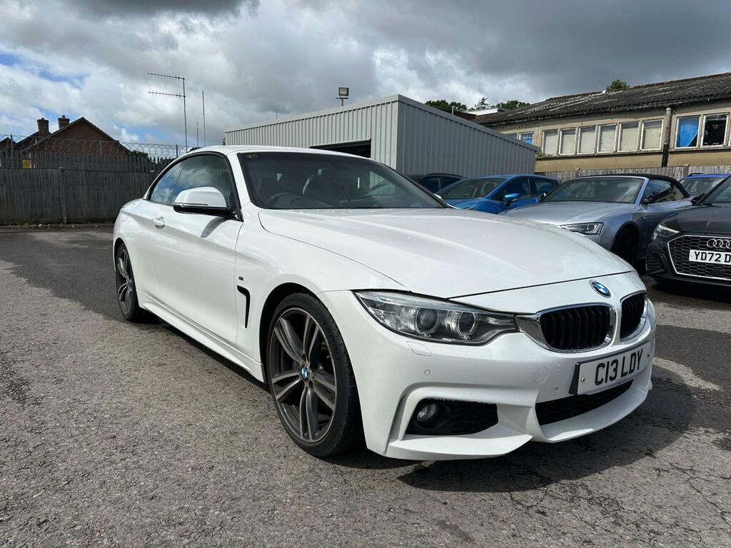 BMW 4 Series 2.0 420D M Sport Euro 6 Ss White