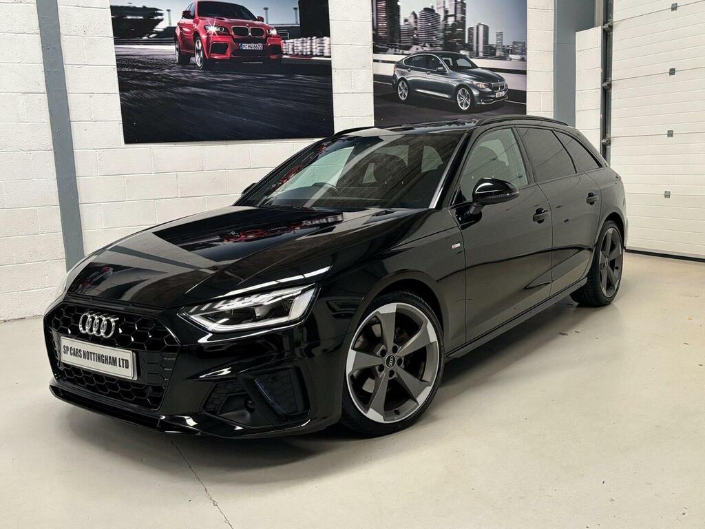 Audi A4 Avant Estate 2.0 Tdi 35 Black Edition S Tronic Euro 6 S RO21HXA Black
