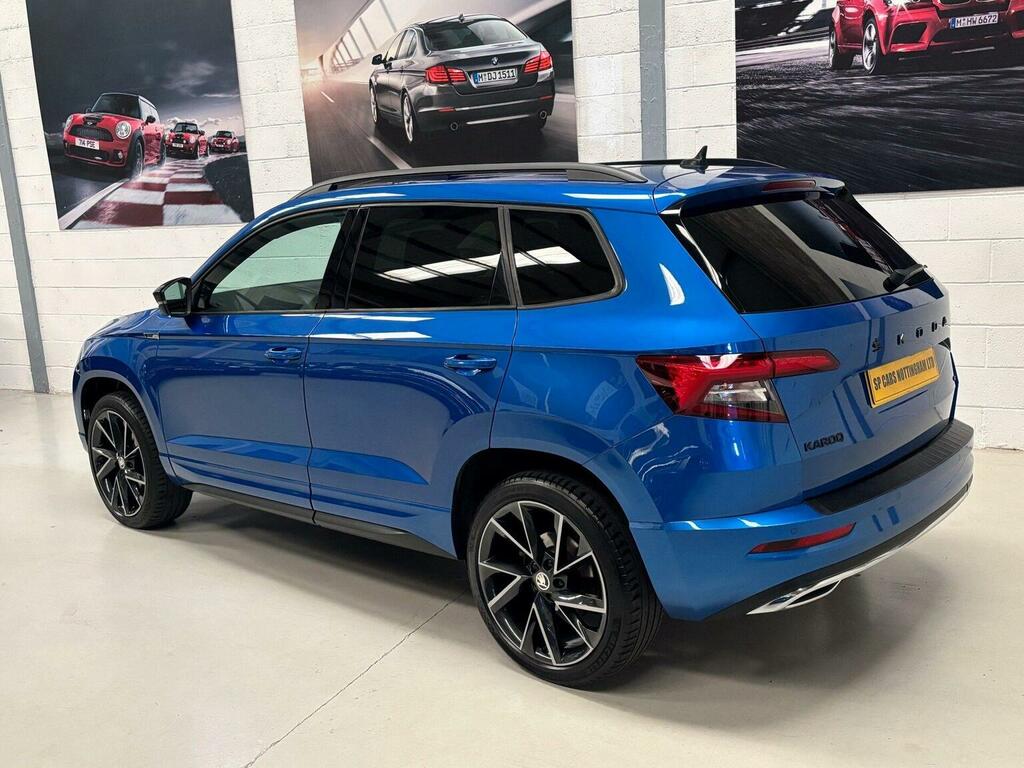 Skoda Karoq Suv 2.0 Tsi Sportline Dsg 4Wd Euro 6 Ss Blue #5