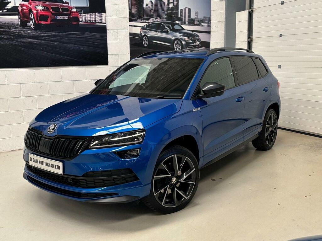 Skoda Karoq Suv 2.0 Tsi Sportline Dsg 4Wd Euro 6 Ss Blue #3