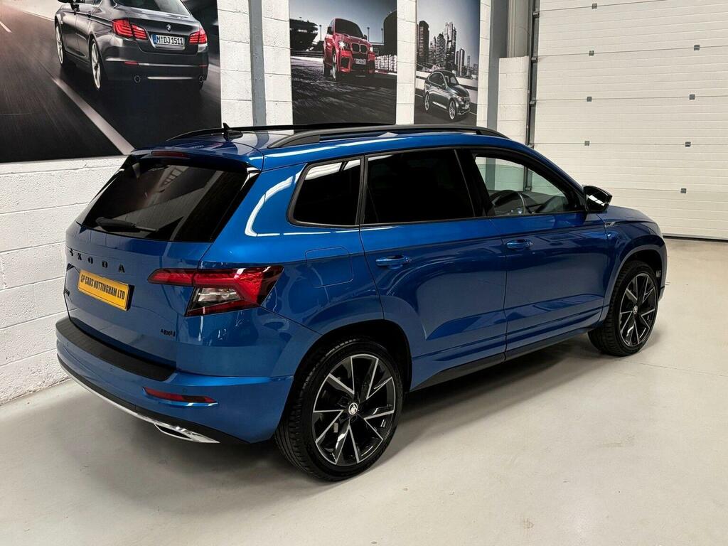 Skoda Karoq Suv 2.0 Tsi Sportline Dsg 4Wd Euro 6 Ss Blue #4