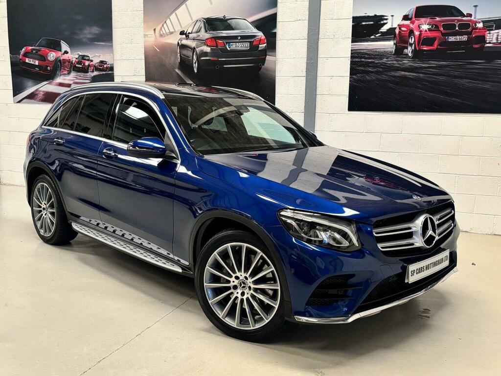 Mercedes-Benz GLC Class Suv 3.0 Glc350d V6 Amg Line Premium G-tronic 4Ma Blue