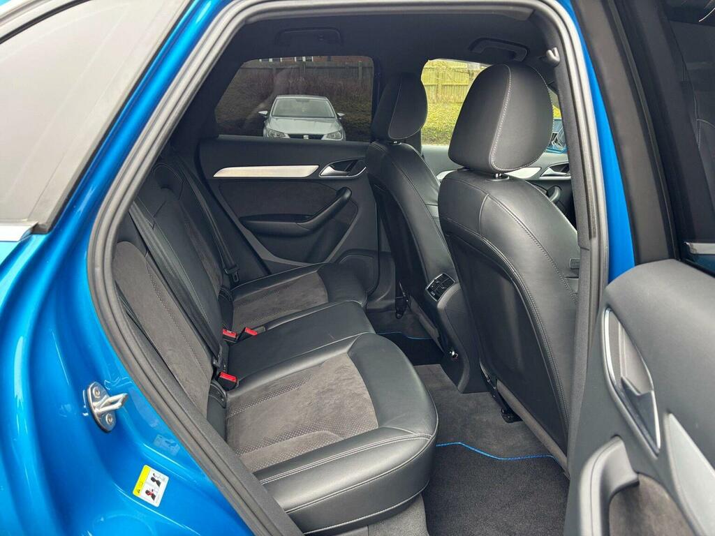 Audi Q3 Suv 2.0 Tdi S Line Plus Quattro Euro 6 Ss YK66GRW Blue #6