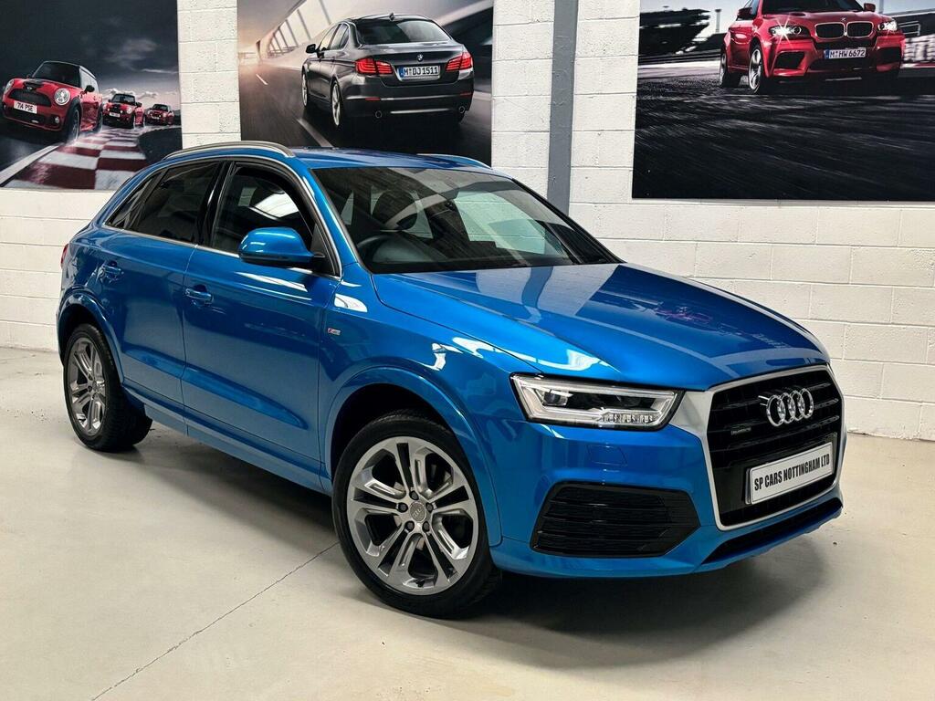 Audi Q3 Suv 2.0 Tdi S Line Plus Quattro Euro 6 Ss Blue