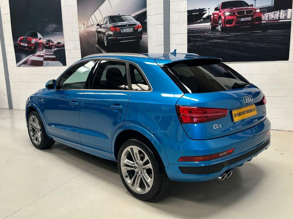 Audi Q3 Suv 2.0 Tdi S Line Plus Quattro Euro 6 Ss YK66GRW Blue #4