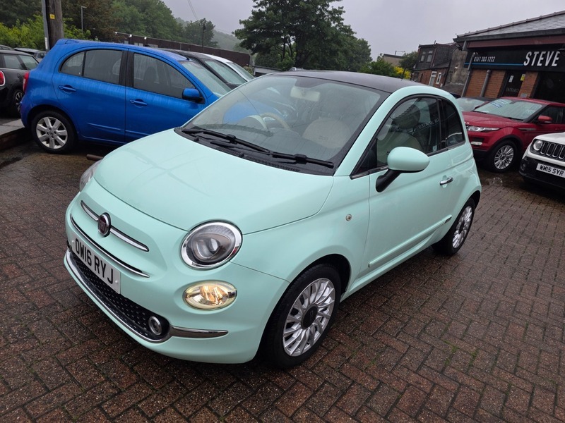 Fiat 500 Lounge Green #3
