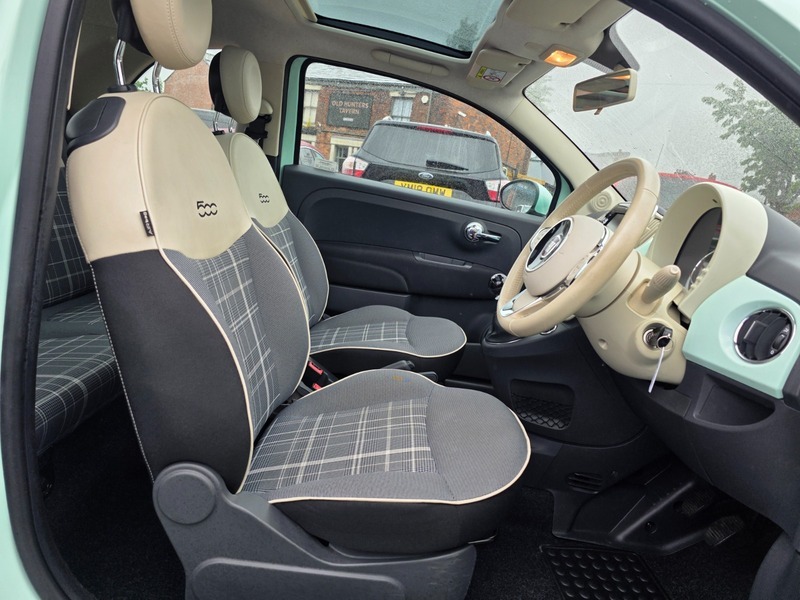 Fiat 500 Lounge Green