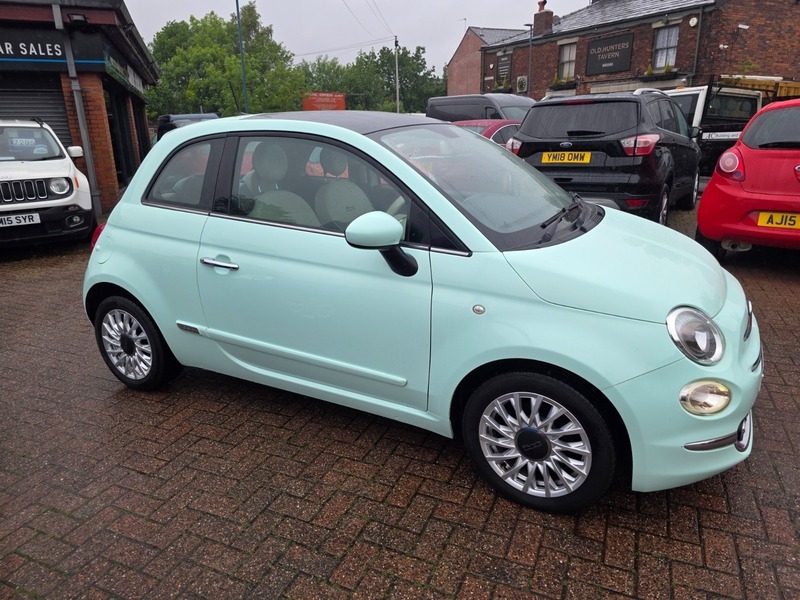 Fiat 500 Lounge Green #4