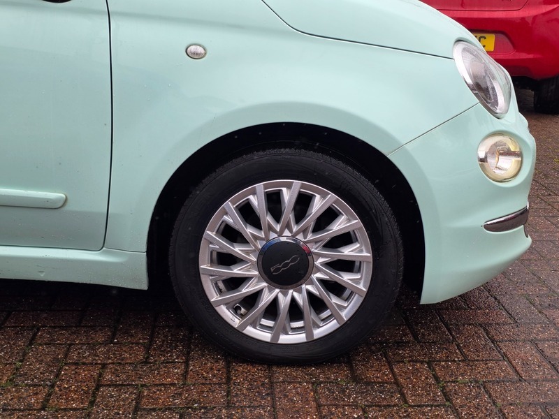 Fiat 500 Lounge Green #5