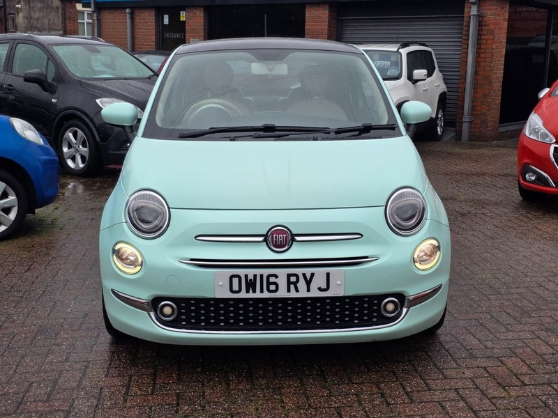 Fiat 500 Lounge Green #2