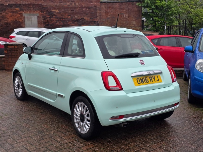 Fiat 500 Lounge Green #6