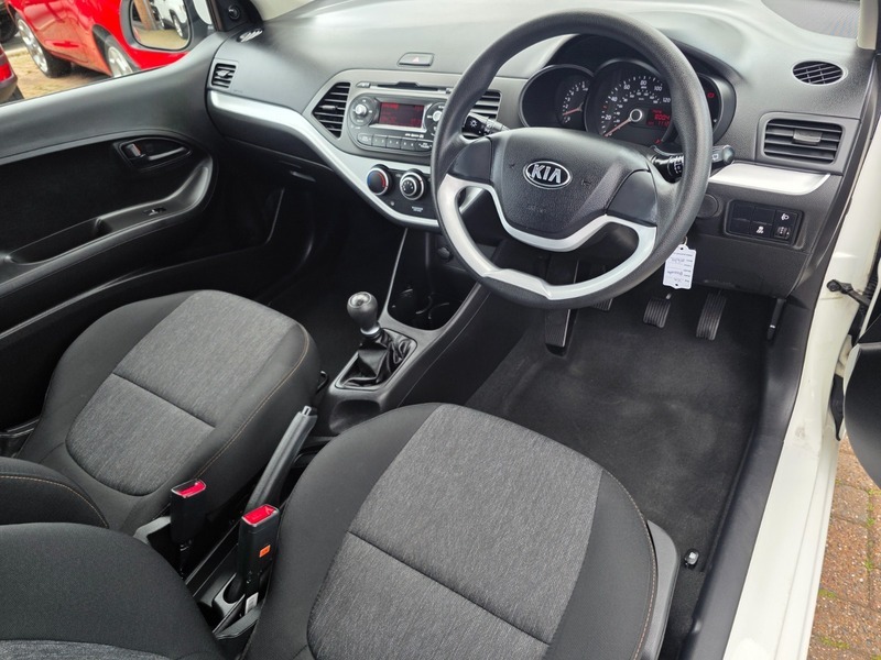 Kia Picanto 1.0L 1 68 Bhp White #10