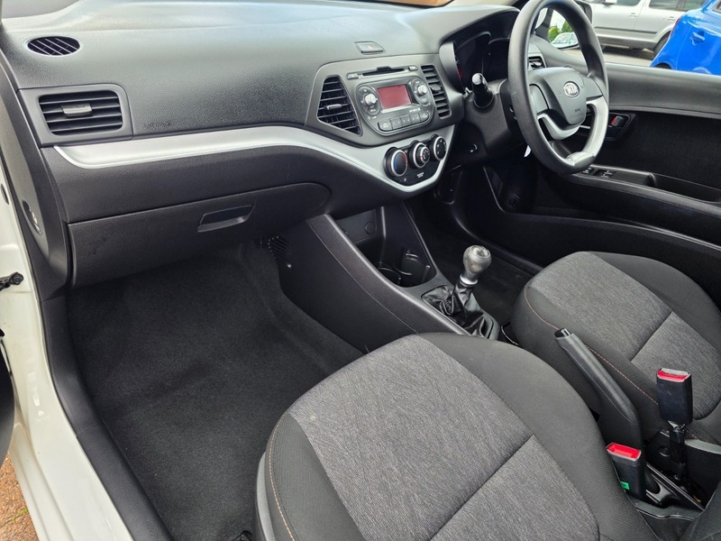 Kia Picanto 1.0L 1 68 Bhp White #12