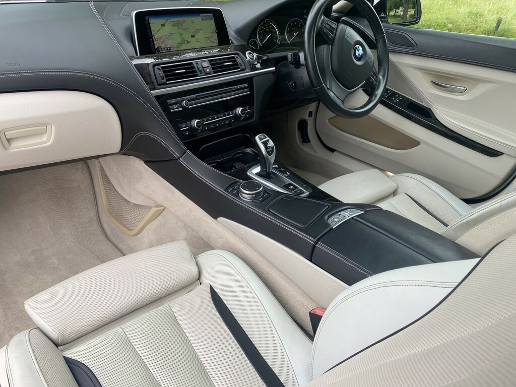 BMW 6 Series Gran Coupe 3.0 640I M Sport White #3