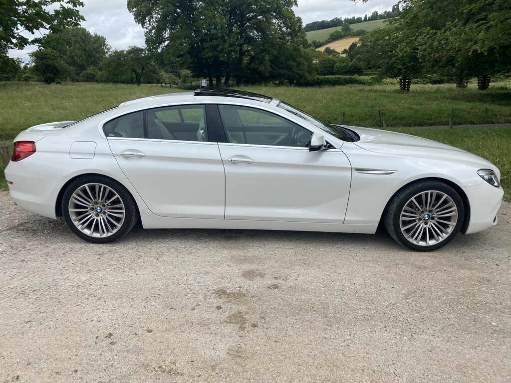 BMW 6 Series Gran Coupe 3.0 640I M Sport White #4