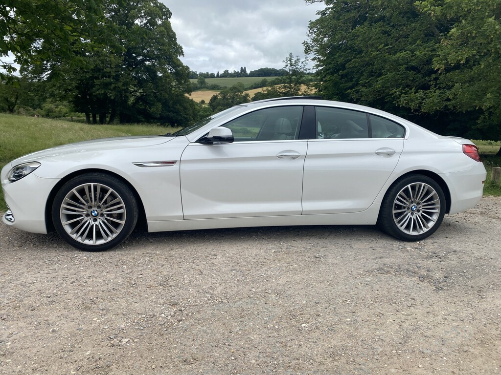 BMW 6 Series Gran Coupe 3.0 640I M Sport White #6