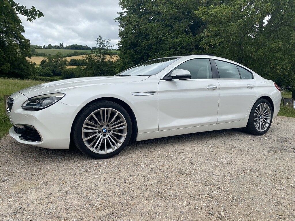 BMW 6 Series Gran Coupe 3.0 640I M Sport White #2