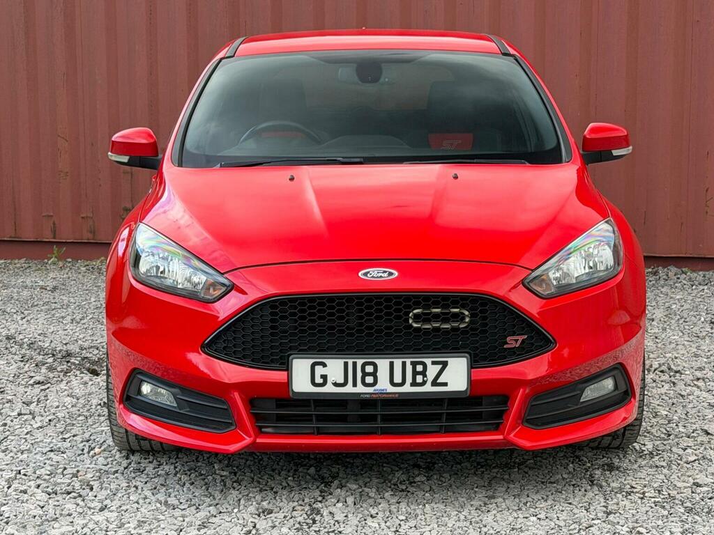 Ford Focus 2.0 Tdci St-2 Euro 6 Ss GJ18UBZ Red #4