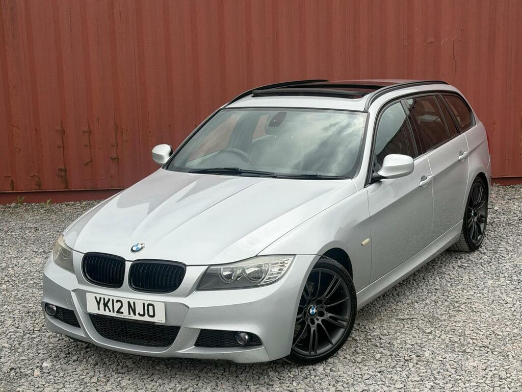 BMW 3 Series 2.0 320D M Sport Touring Euro 5 Ss YK12NJO Silver #3