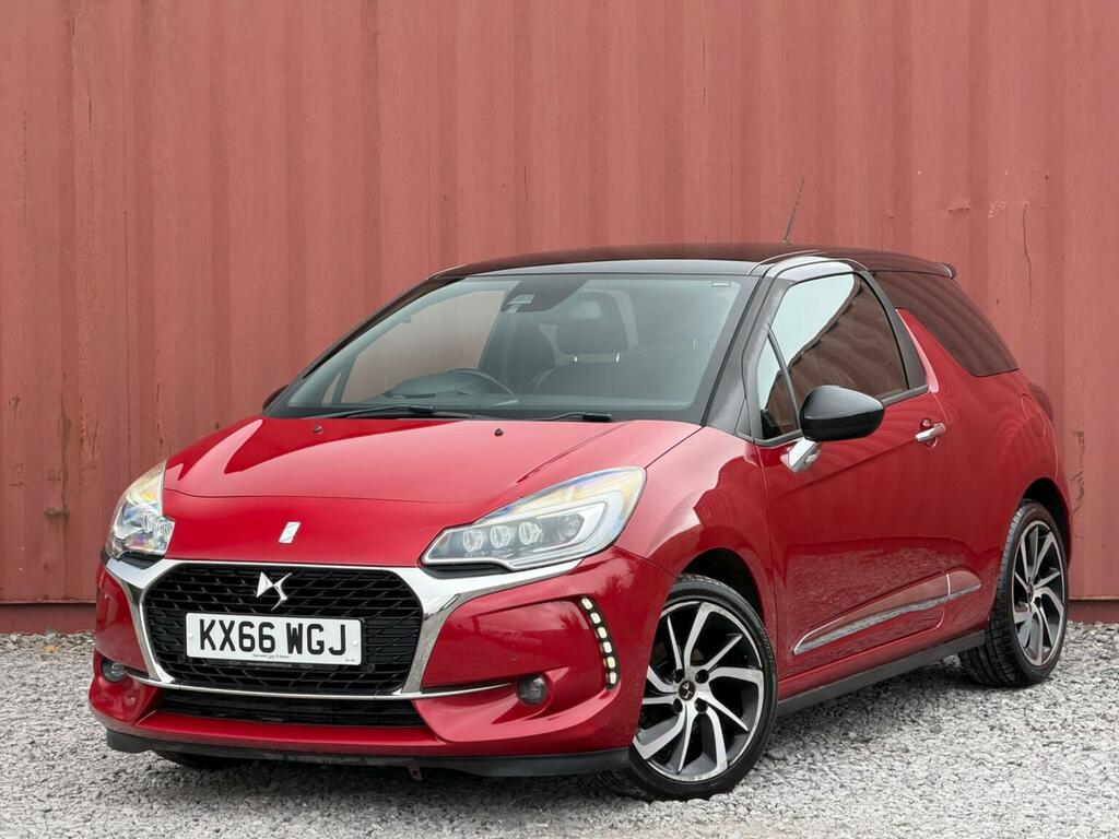 DS DS 3 1.6 Bluehdi Prestige Euro 6 Ss Red
