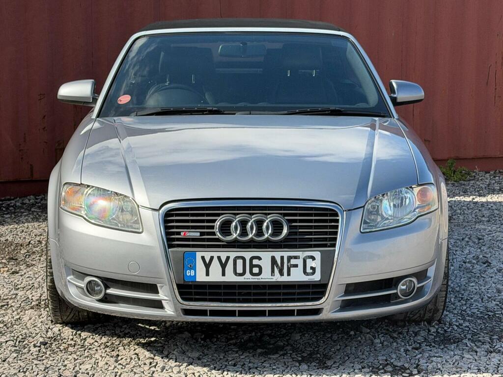 Audi A4 Cabriolet 1.8T S Line Multitronic Silver #4