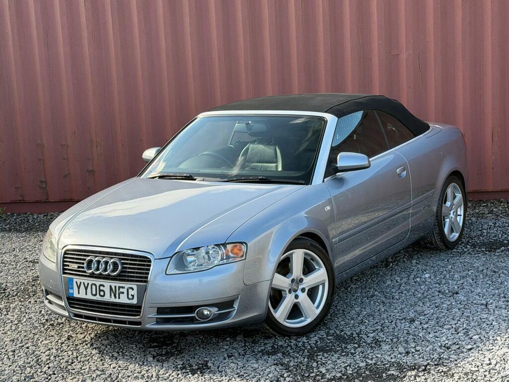 Audi A4 Cabriolet 1.8T S Line Multitronic Silver #2