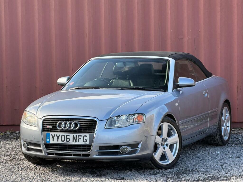 Audi A4 Cabriolet 1.8T S Line Multitronic Silver