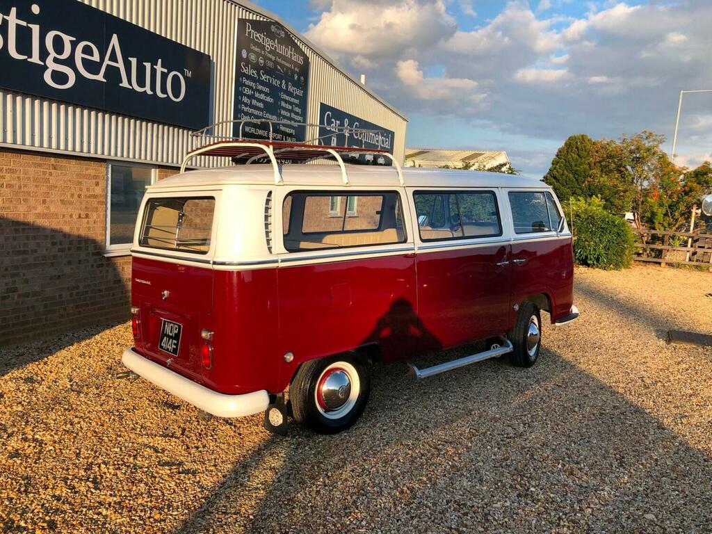 Volkswagen Transporter Type 2 T2 Microbus Bay Window Left Hand Drive Mini Red #4