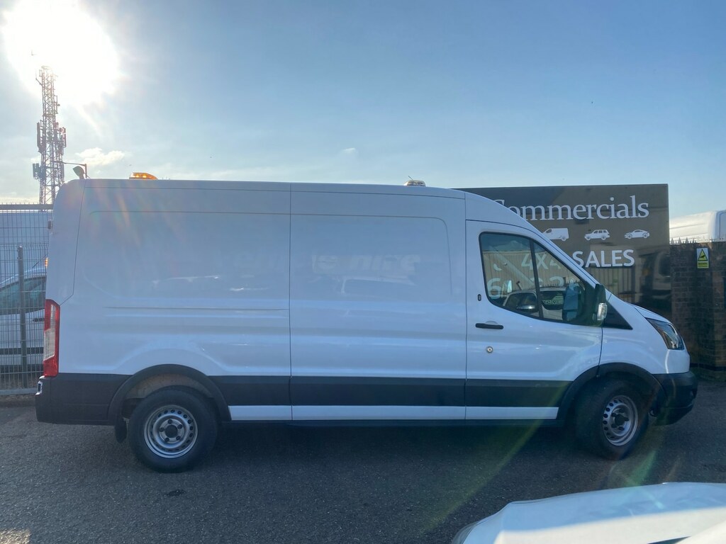 Ford Transit Custom 350 2.0 Tdci 130Ps Lwb Panel Van Compressor Worksh YR68YOC White #3