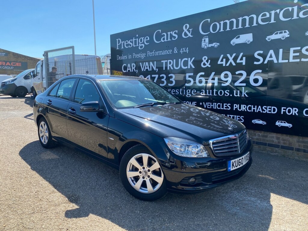 Mercedes-Benz C Class C180 Cgi Blueefficiency Se 95K Fsh Ulez KU60YXB Black